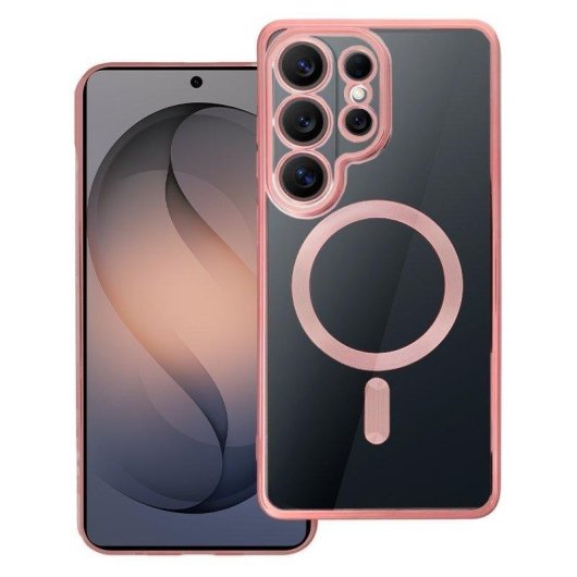 Funda para telemóvel Cool Air Hybrid Magnética Rosa para Samsung Galaxy S26 Ultra