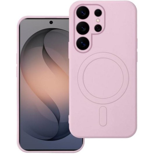 Funda para móvil Cool Carcasa Magnética Silicona Rosa Repelente al Agua para Samsung S948 Galaxy S26 Ultra