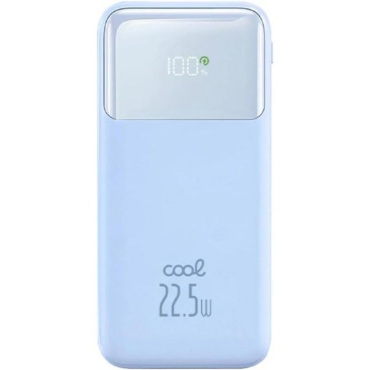 Powerbank Cool Pocket 10000 mAh 22.5W LED-Anzeige Blau
