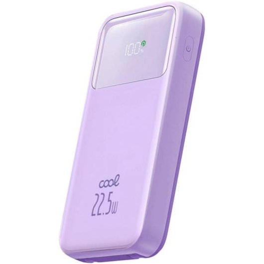 Batterie externe Cool Pocket 10000 mAh 22.5W Violet Charge rapide