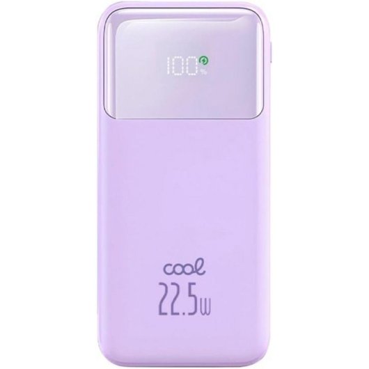 Batterie externe Cool Pocket 10000 mAh 22.5W Violet Charge rapide