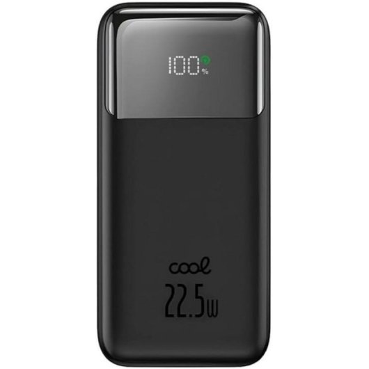 Powerbank Cool Pocket 10000 mAh 22.5W Schwarz LED-Anzeige