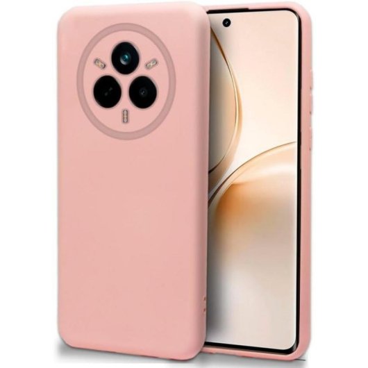 Funda para móvel Cool Carcasa COOL Antichoque Silicone Rosa para Realme 14 Pro 5G
