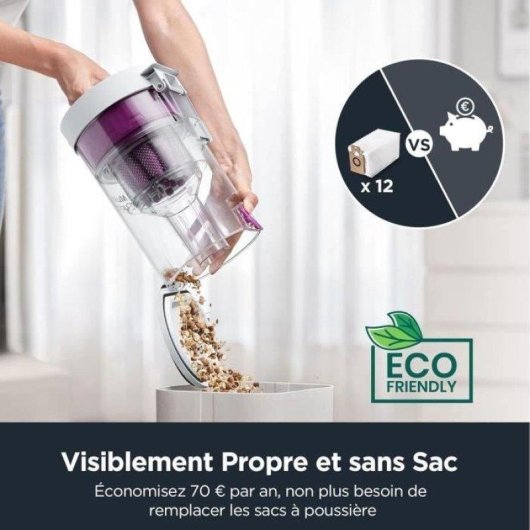 Robot Aspirapolvere e Lavapavimenti Eureka E10s Navigazione LiDAR Autosvuotamento 4.000 Pa Autonomia 180 minuti