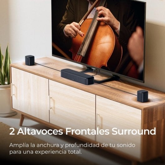Ultimea Aura S4T Barra de Sonido 7.1ch con Subwoofer, 4 Altavoces, VocalMatrix, Bluetooth