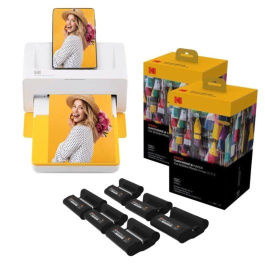 Fotodrucker Bluetooth Thermosublimation Kodak PD460 mit 240er Kit