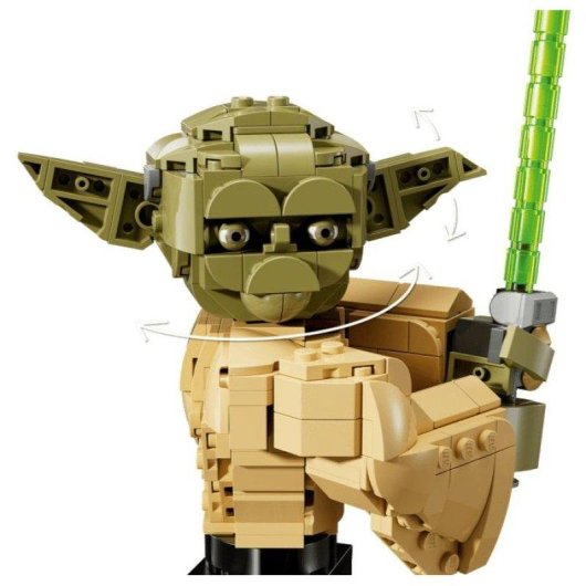 LEGO Star Wars Busto de Yoda 75438 399 piezas