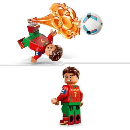 LEGO Editions Cristiano Ronaldo Fenómenos del Fútbol 43012 490 piezas