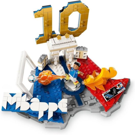 LEGO Editions Kylian Mbappé Fenómenos del Fútbol 43013 490 piezas