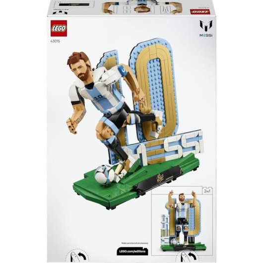 LEGO Editions Lionel Messi Leyenda del Fútbol 43015 958 piezas