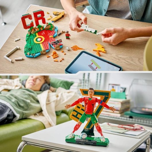 LEGO Editions Cristiano Ronaldo Leyenda del Fútbol 43016 854 piezas