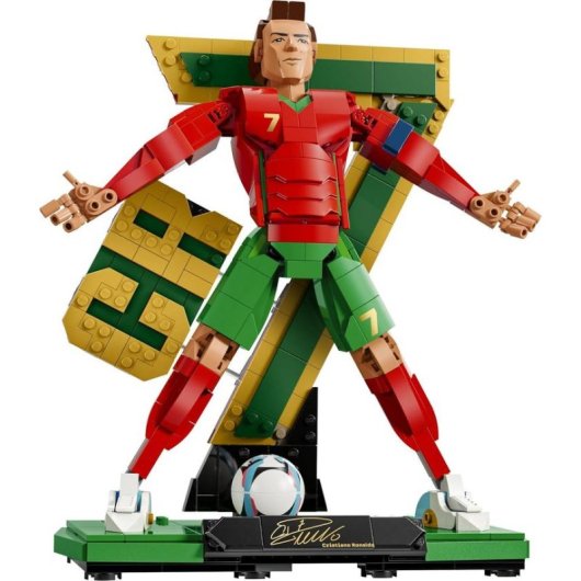 LEGO Editions Cristiano Ronaldo Leyenda del Fútbol 43016 854 piezas