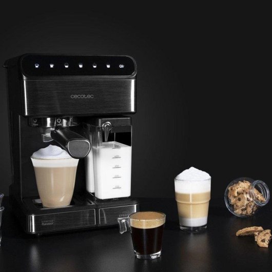 Siebträgermaschine Cecotec Power Instant-Ccino 20 Touch Nera 1,4L 20 Bar schwarz