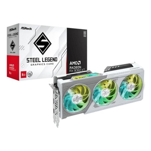 Tarjeta Gráfica AsRock Radeon RX 9060 XT OC 8 GB GDDR6 PCIe 5.0