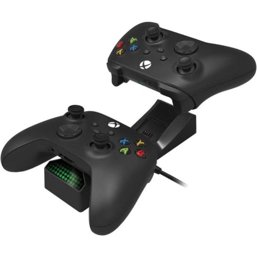 Ladestation Hori Dual Charge Xbox Schwarz USB 2 Controller 20h