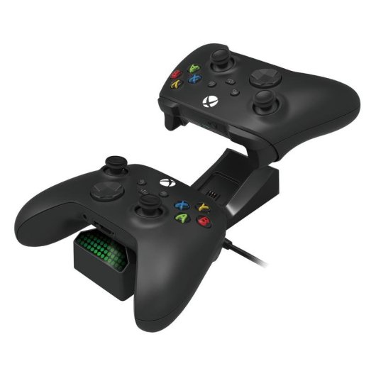 Ladestation Hori Dual Charge Xbox Schwarz USB 2 Controller 20h