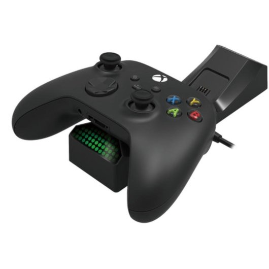 Ladestation Hori Dual Charge Xbox Schwarz USB 2 Controller 20h