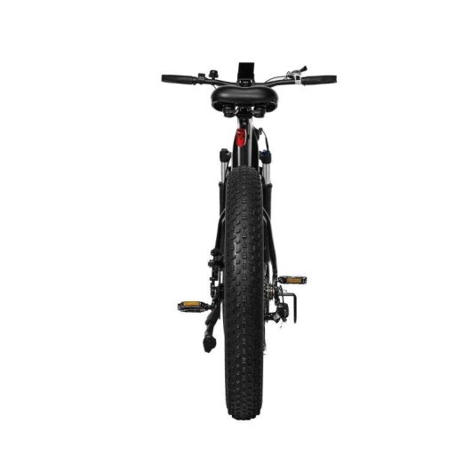 Bicicleta elétrica Pixar Space1 500W 48V 20Ah 26x4 Preta Freio a disco