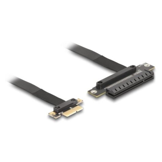 Adaptateur PCIe Delock 81496 Noir 0,3 m Flexible