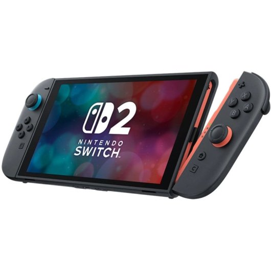Nintendo Switch 2 7.9" 256GB Magnetic Joy-Con Modo Ratón Azul/Rojo + Mario Kart World + Funda