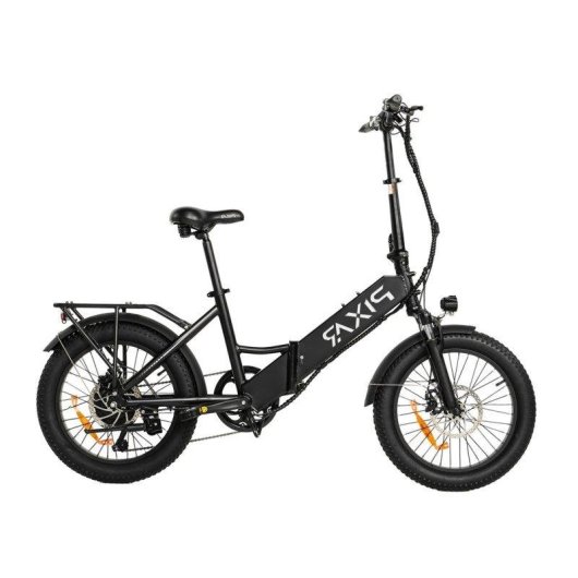 Bicicleta Eletrica Pixar Wind1 500w 48v 10,4ah 20x3 Preta Freio Disco