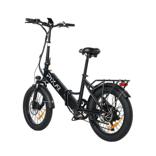 Bicicleta Eletrica Pixar Wind1 500w 48v 10,4ah 20x3 Preta Freio Disco