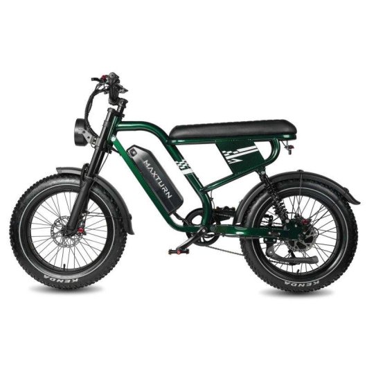 Bicicleta Elétrica Maxturn Mx10 500W 48V13.5Ah 20 polegadas Verde