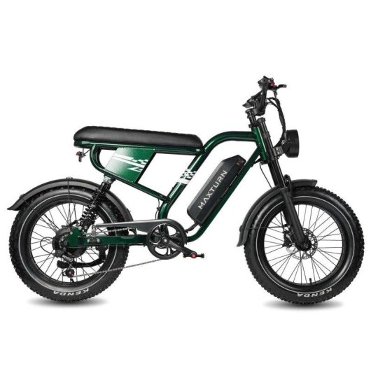 Bicicleta Elétrica Maxturn Mx10 500W 48V13.5Ah 20 polegadas Verde