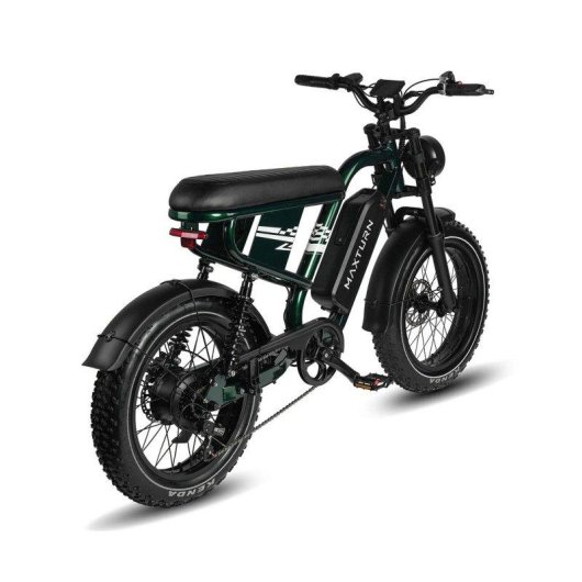 Bicicleta Elétrica Maxturn Mx10 500W 48V13.5Ah 20 polegadas Verde