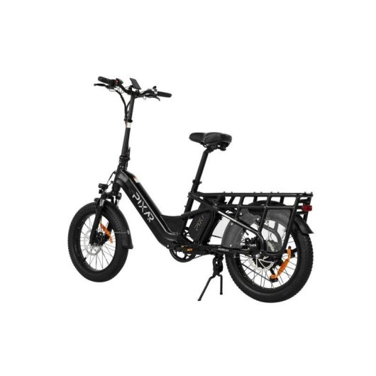 Bicicleta Elétrica Pixar Plus7 500w 48v 20,4ah Fat Tire Preto