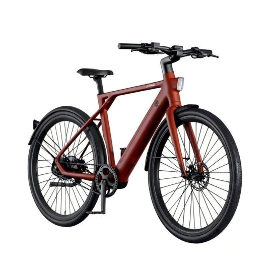 Bicicleta Eletrica Pixar Amano S900 250w 36v 10ah 28x1.75 Freios Hidraulicos Vermelha