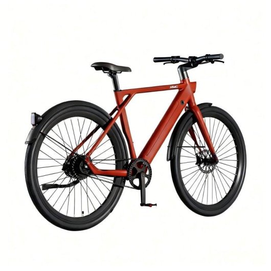 Bicicleta Eletrica Pixar Amano S900 250w 36v 10ah 28x1.75 Freios Hidraulicos Vermelha