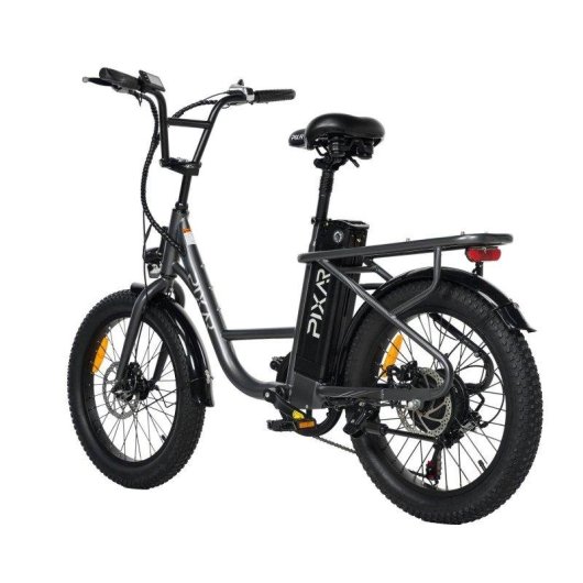 Elektrofahrrad Pixar Fun1 350w 36v 10.4ah 20x3 Fat Grau