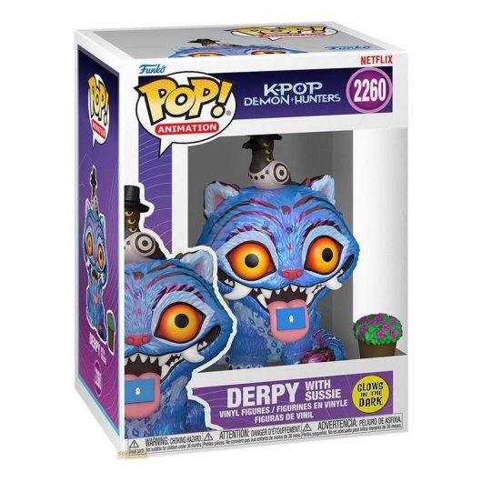 Figure Funko FUNKO POP! 94693 Derpy avec Sussie KPop Demon Hunters