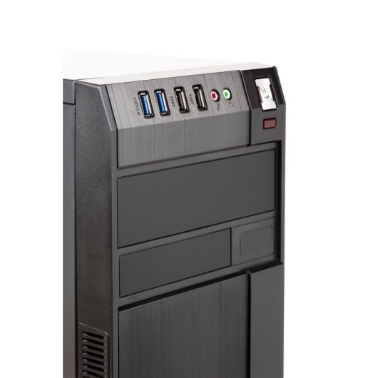 PC-Gehäuse ITEK ITOCRB10 Mini Tower micro ATX 500 W Schwarz