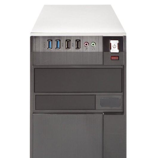 PC-Gehäuse ITEK ITOCRB10 Mini Tower micro ATX 500 W Schwarz