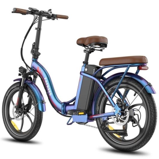 Bicicleta Elétrica Fafrees F20+ Pro 250W 36V 25Ah 20" Aurora Azul
