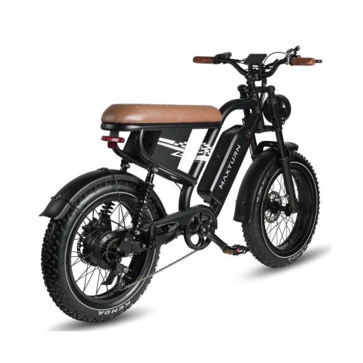 Bicicletta elettrica Maxturn Mx10 500W 48V13.5Ah 20 pollici Nero