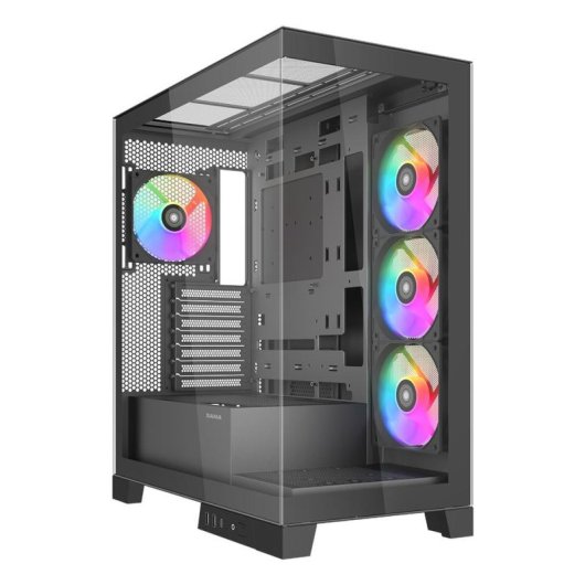 Caixa Sama Gears V50 ATX Midi Tower Preto Vidro Temperado Gaming