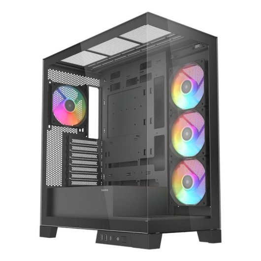 Caixa Sama Gears V50 ATX Midi Tower Preto Vidro Temperado Gaming