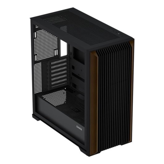 Torre Sama Gears Z60 Preto Vidro Temperado ATX USB-C RGB