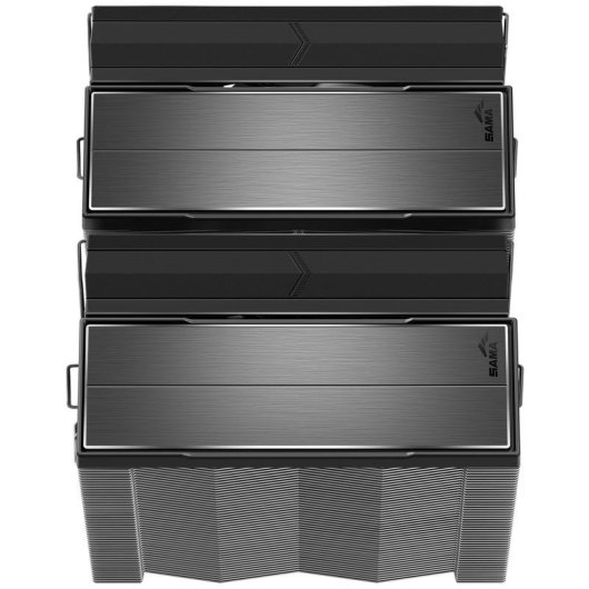 Refrigeración Aire Deepcool Socket LGA 1200/1700/1851 120mm A60E Doble Ventilador Plata