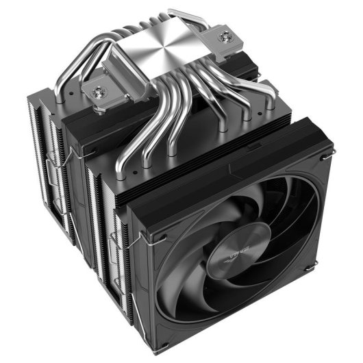 Refrigeración Aire Deepcool Socket LGA 1200/1700/1851 120mm A60E Doble Ventilador Plata
