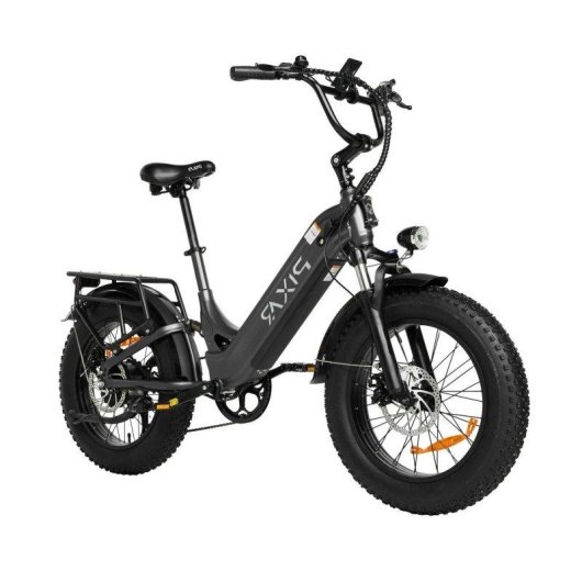 Bicicletta elettrica Pixar Ride1 500W 48V 10,4Ah 20" Grigia