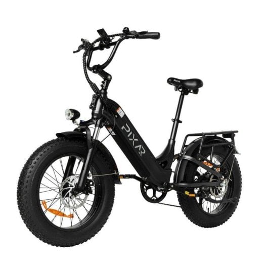 Bicicletta elettrica Pixar Ride1 500w 48v 10,4ah 20" Nero