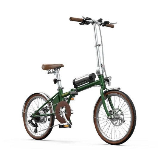 Bicicleta Elétrica OneSport OT02 Pro 250W 36V 20 polegadas Verde