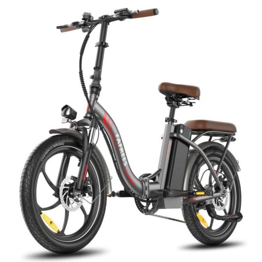 Bicicleta Elétrica Fafrees F20+ Pro 250W 36V 25Ah 20 polegadas Cinza Chumbo