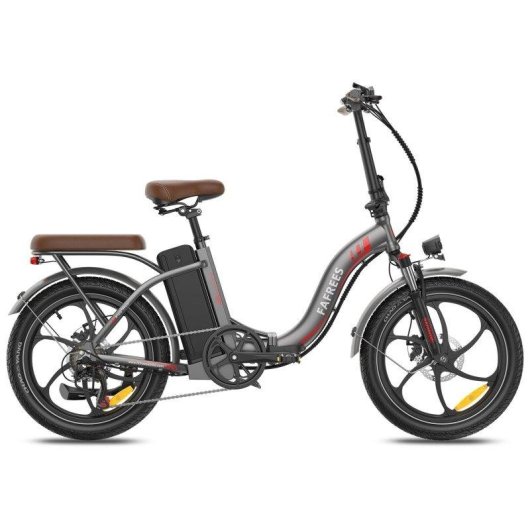 Bicicleta Elétrica Fafrees F20+ Pro 250W 36V 25Ah 20 polegadas Cinza Chumbo