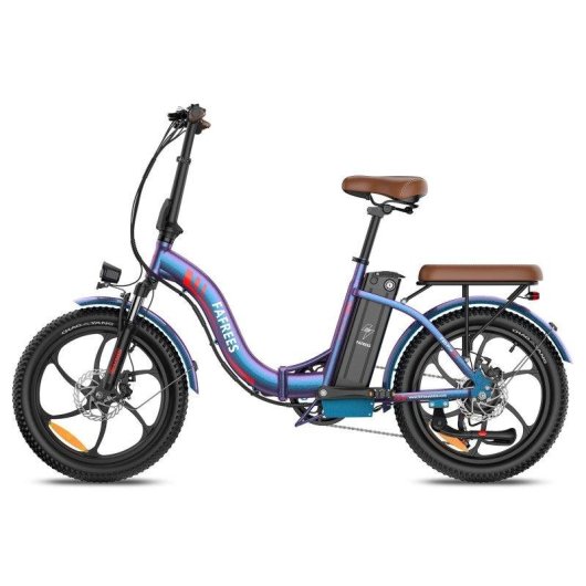 Bicicleta Elétrica Fafrees F20 Pro 250W 36V20Ah 20 polegadas Aurora Azul