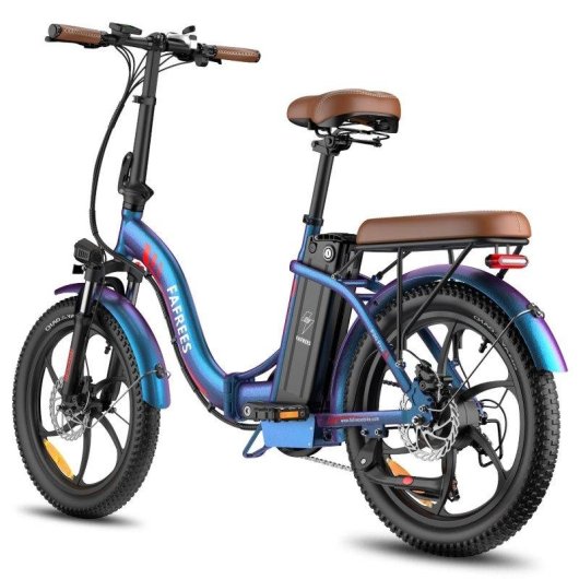 Bicicleta Elétrica Fafrees F20 Pro 250W 36V20Ah 20 polegadas Aurora Azul